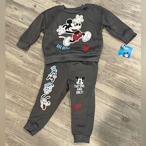 Disney Mickey and Friends Sweatshirt/Pants Set